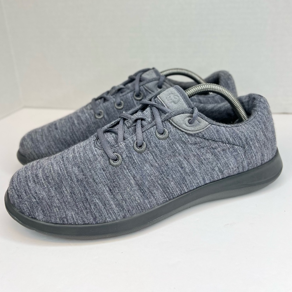 Merinos Womens Wool Comfort Sneakers Sz 11M Dark Grey Superb Clean Condition